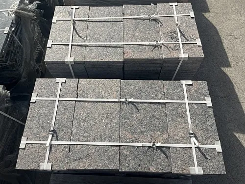 Плита мощения из гранита Токимовский